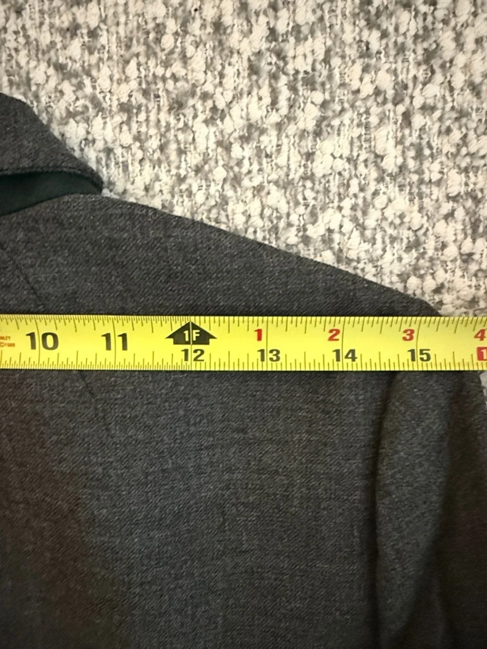 J.Crew Regent Wool Blend Blazer Women’s Size 6 Button Closure Dk Gray Career